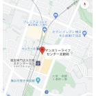 マンスリーライフセンター北駅前(No:040) 現地案内図